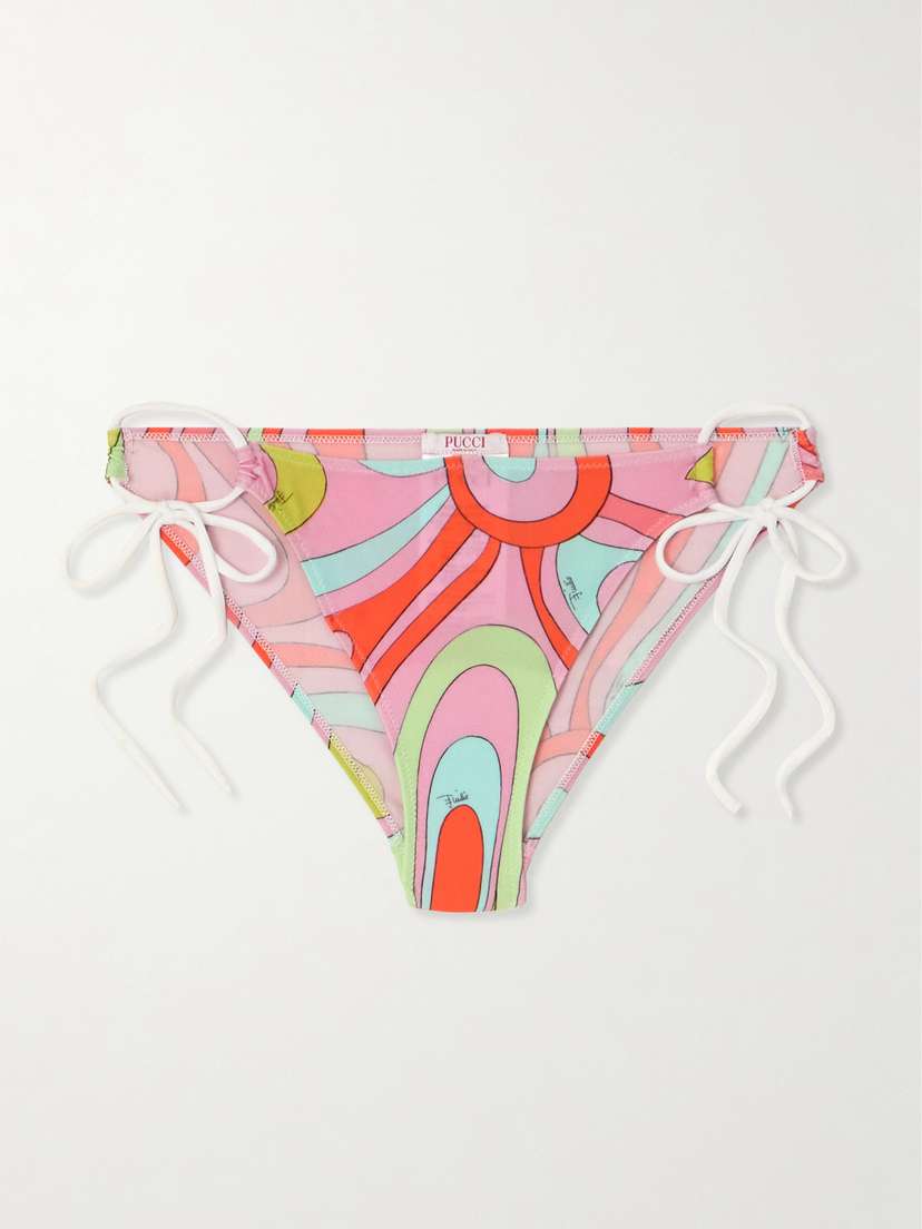 PUCCI Marmo Printed Bikini Briefs
