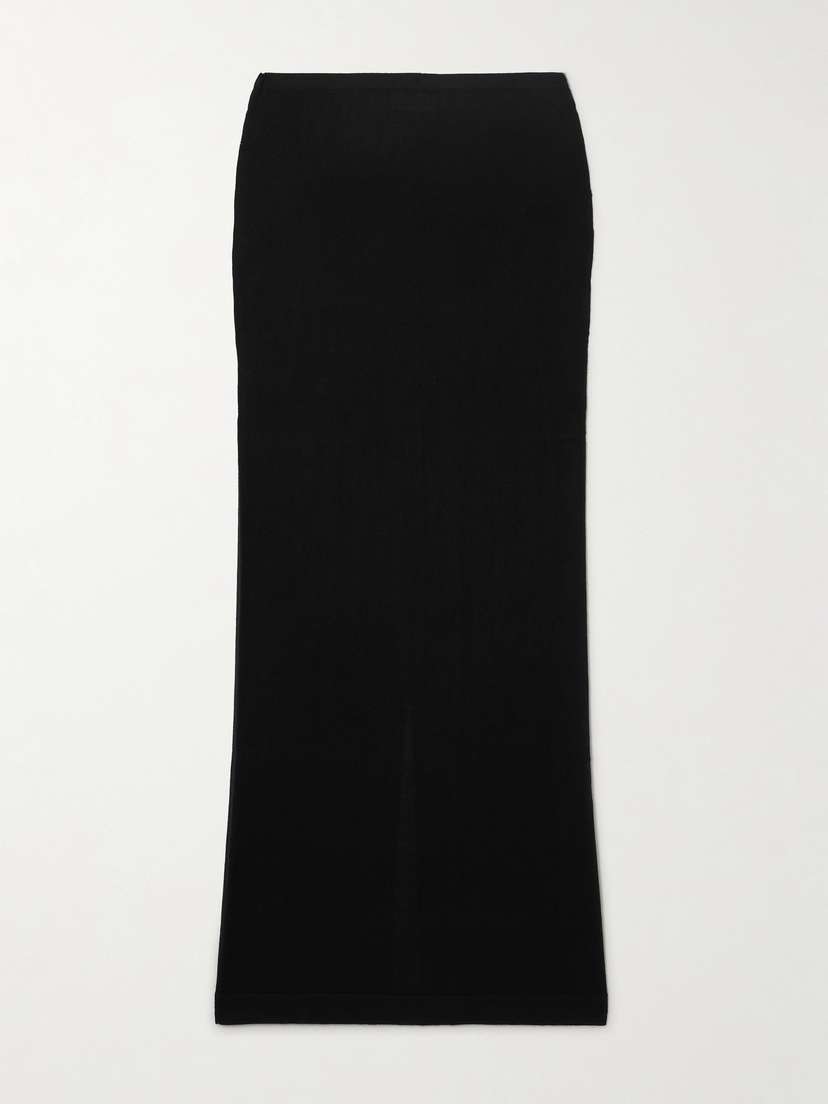 ÉTERNE Emma Cashmere Maxi Skirt
