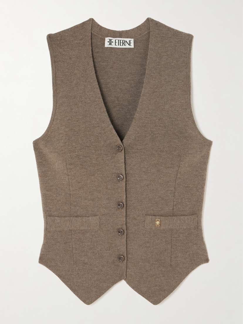 ÉTERNE Paige Cashmere Vest