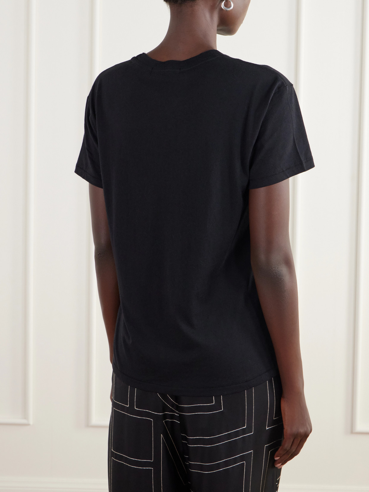 Éterne - Boyfriend Cotton And Modal-Blend Jersey T-Shirt