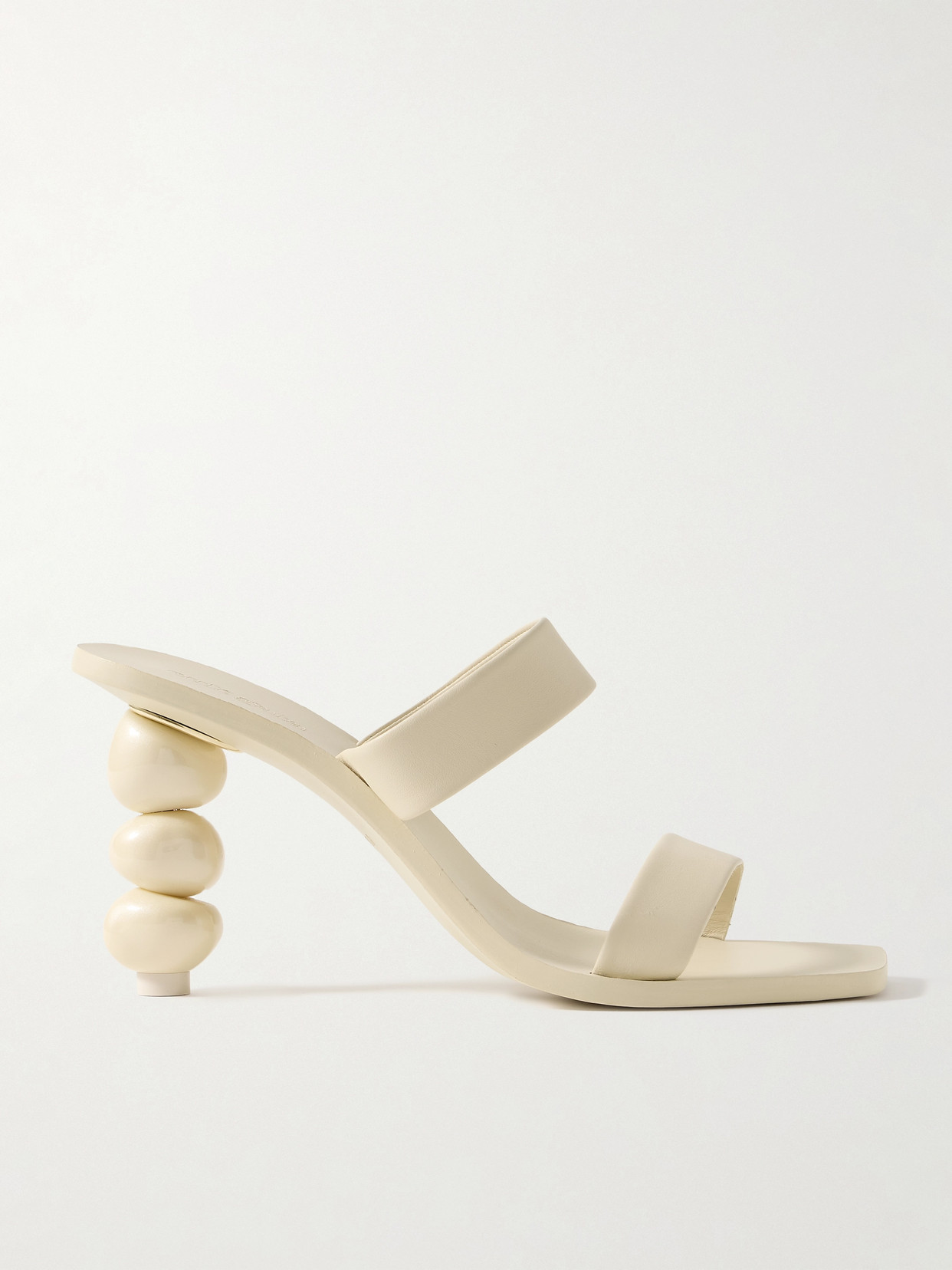Cult Gaia - Meta Leather Sandals - White