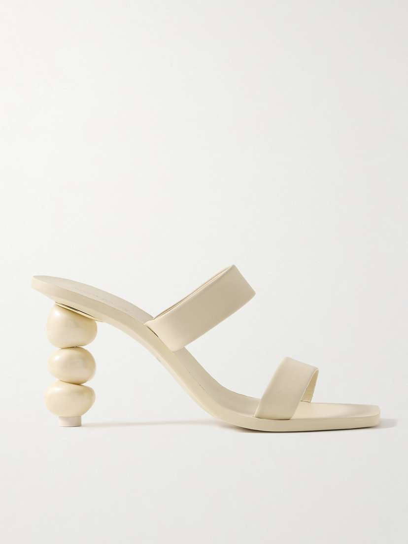 Cult Gaia Meta Leather Sandals