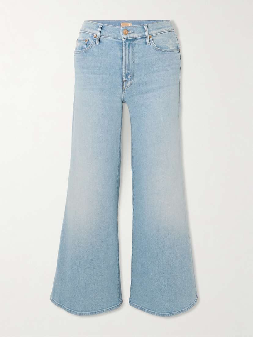 Mother The Twister Flood High-rise Wide-leg Jeans