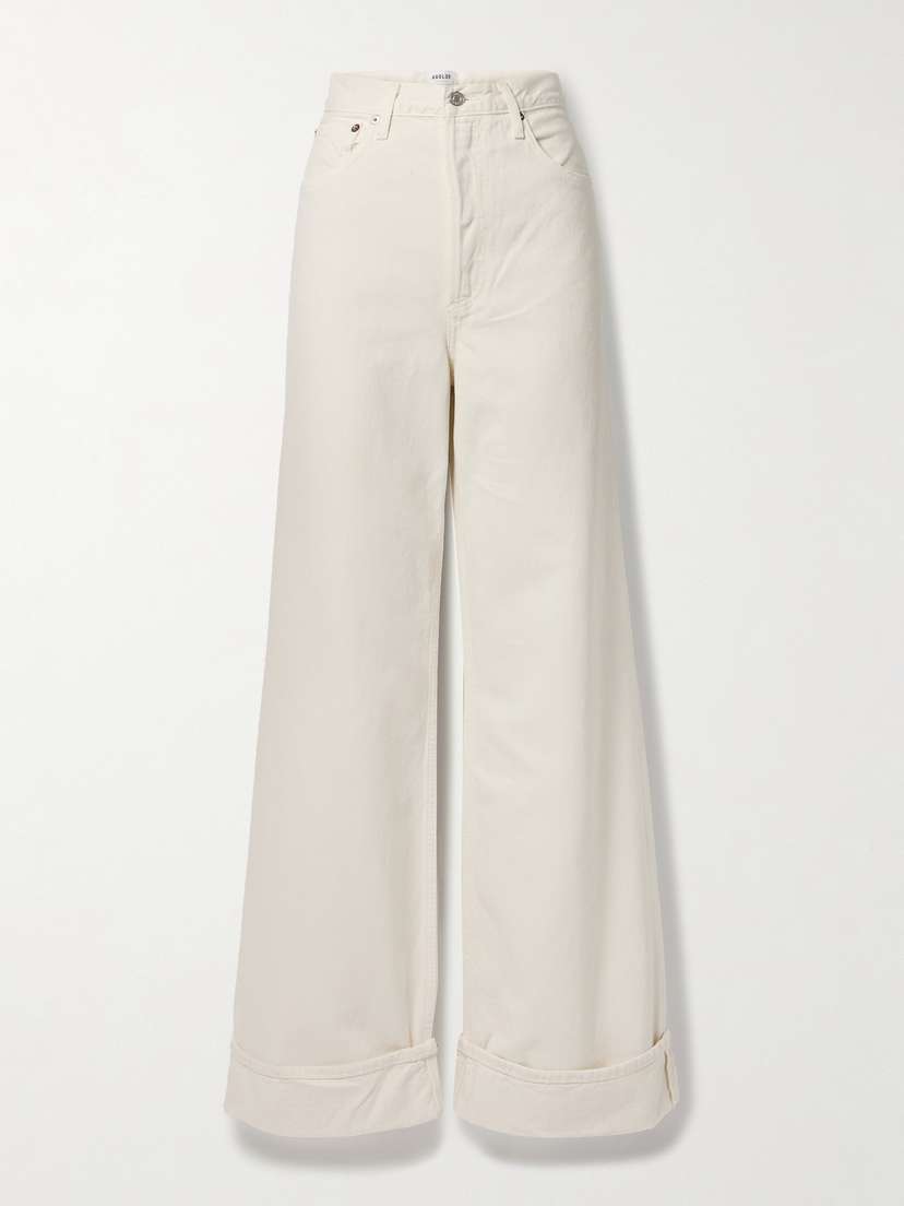 AGOLDE Dame High-rise Wide-leg Jeans