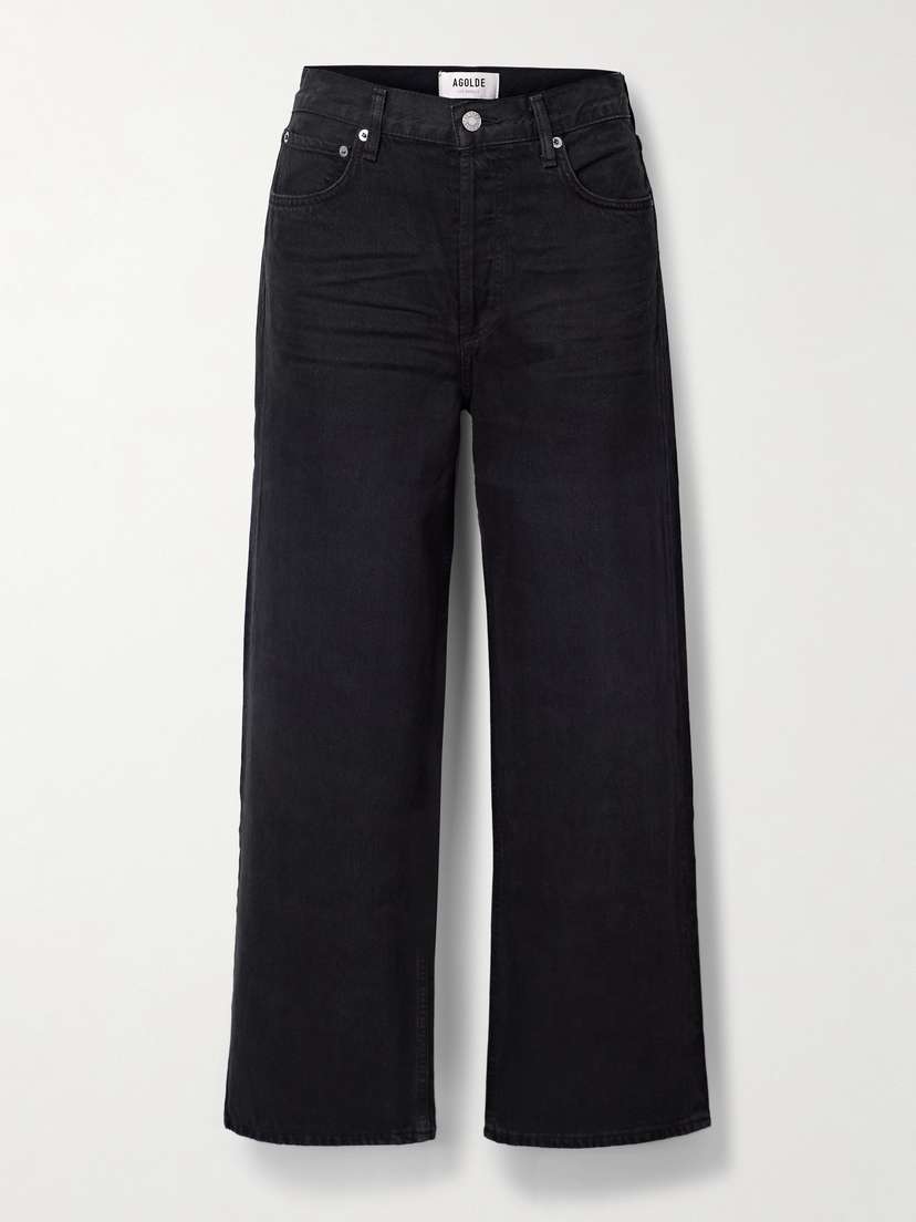 AGOLDE Ren High-rise Wide-leg Organic Jeans