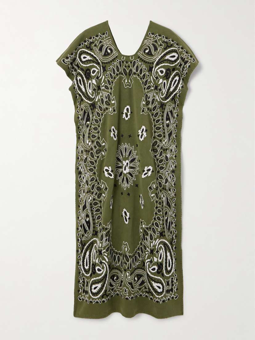 Pippa Holt Embroidered Cotton-blend Huipil