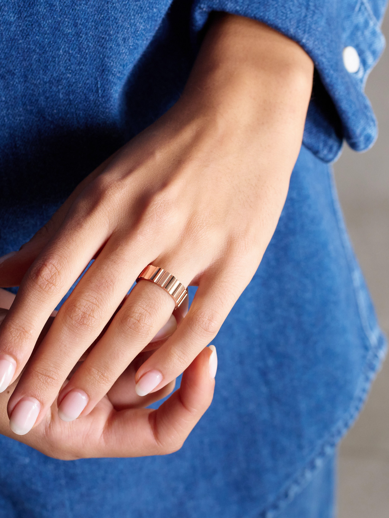 De Beers Jewellers Rvl 18-karat Rose Gold Diamond Ring In Rose Gold