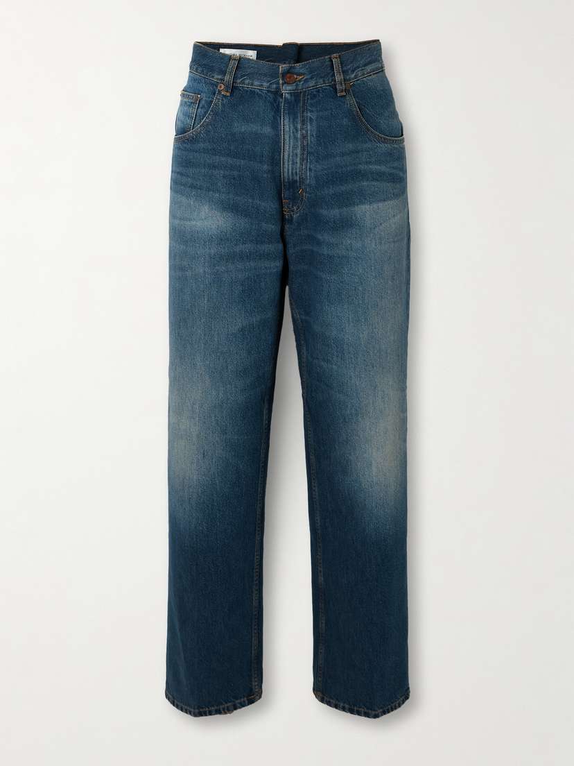 Victoria Beckham Cropped Boyfriend Jeans