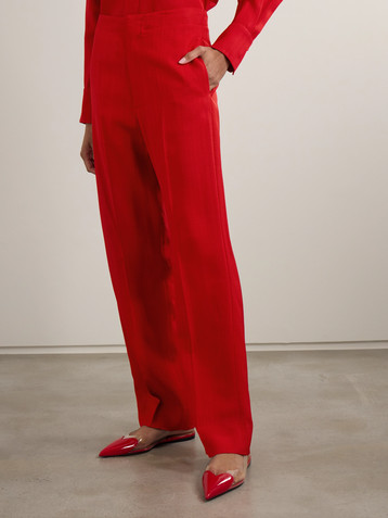 Victoria Beckham Woven tapered pants