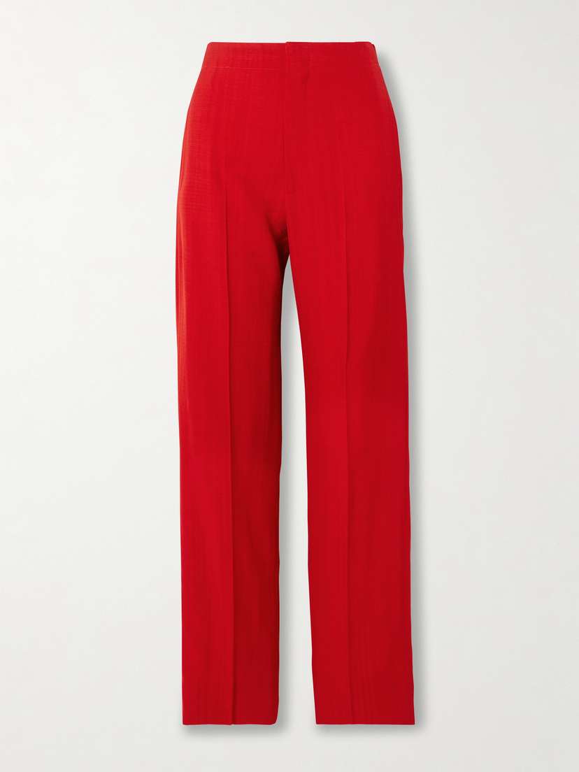 Victoria Beckham Woven Tapered Pants