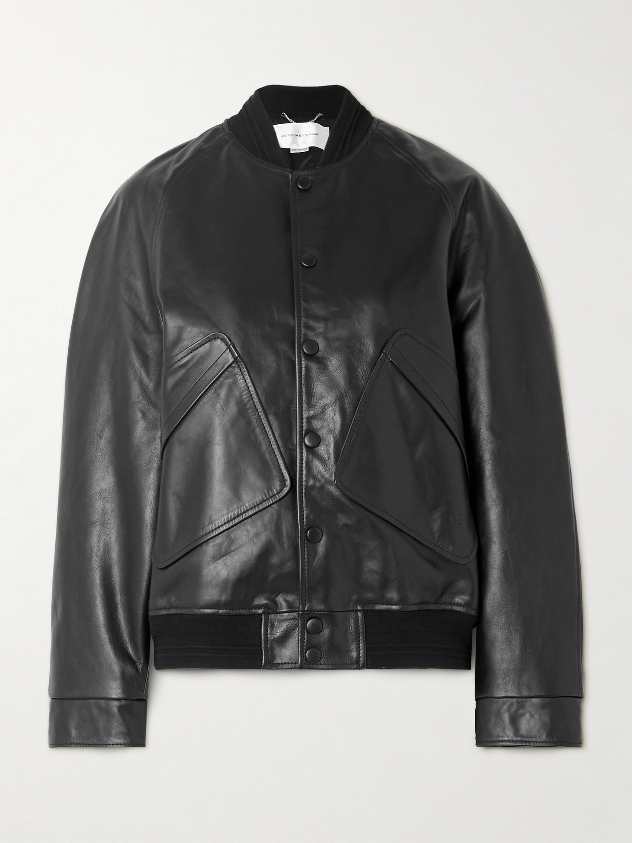 Victoria Beckham - Leather Jacket - Black