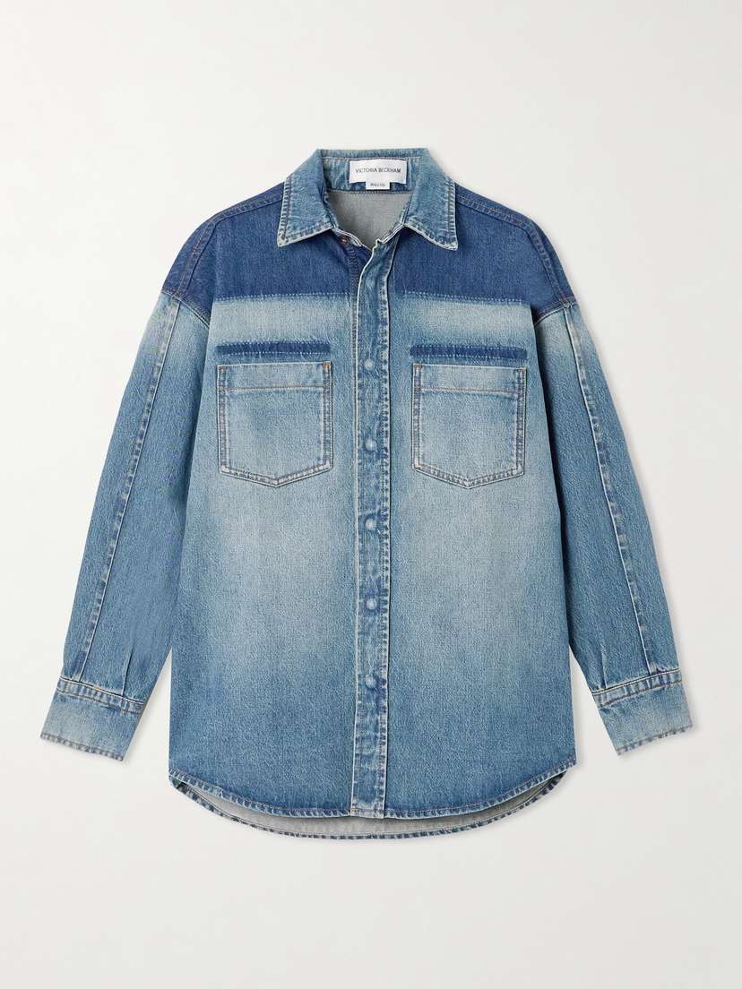 Victoria Beckham Oversized Denim Shirt