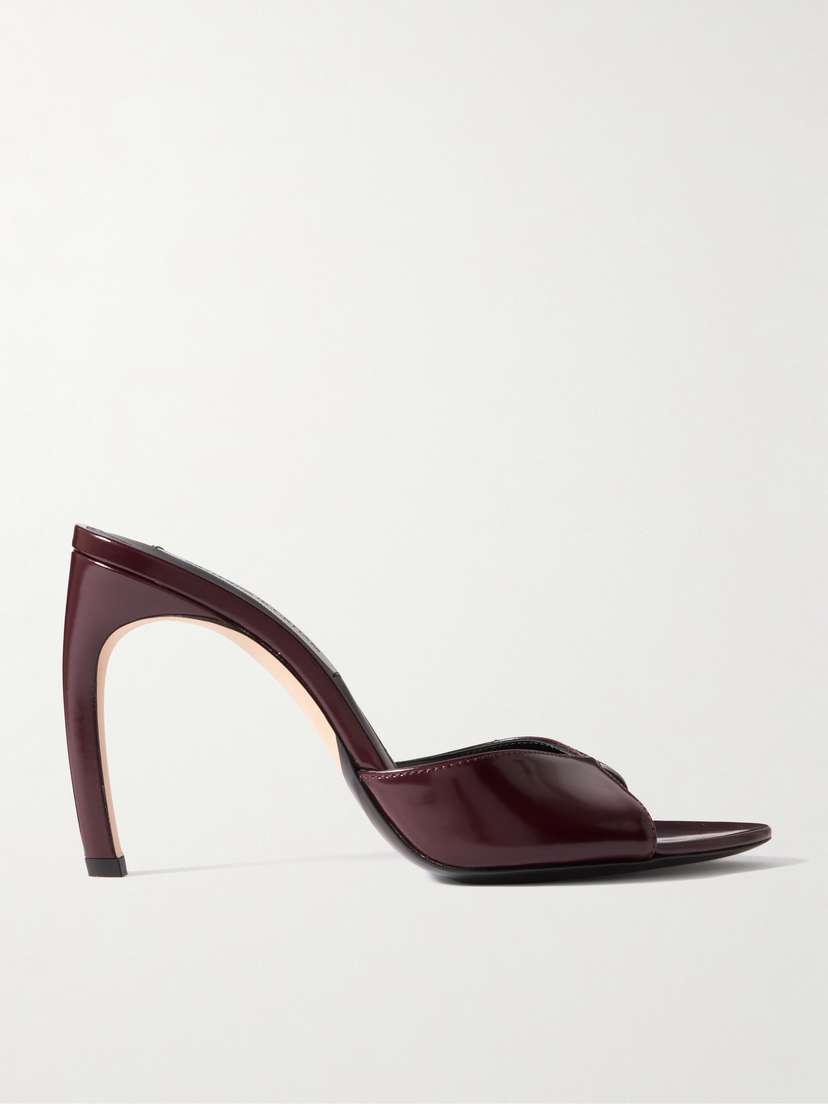Victoria Beckham Brushed-leather Sandals