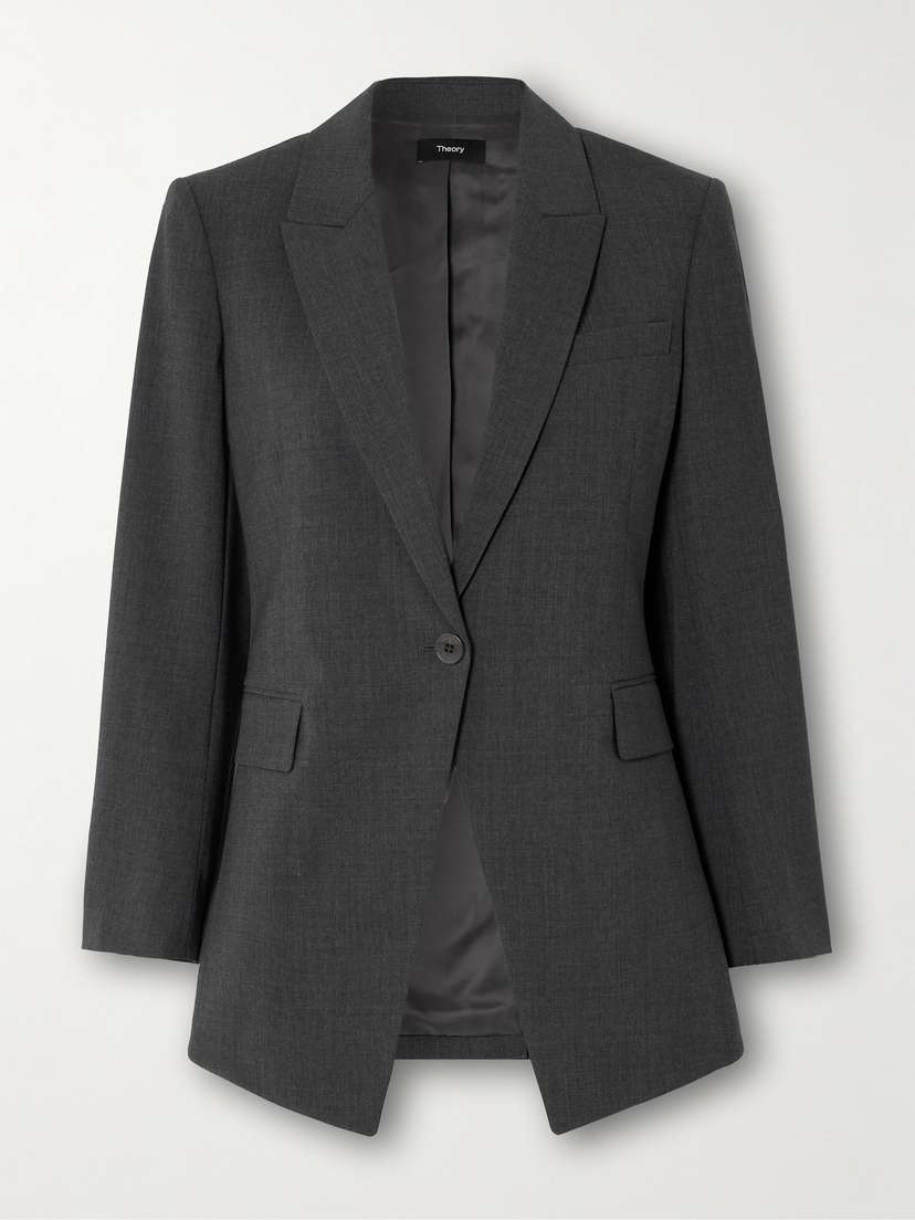 Theory Etiennette Wool-blend Blazer