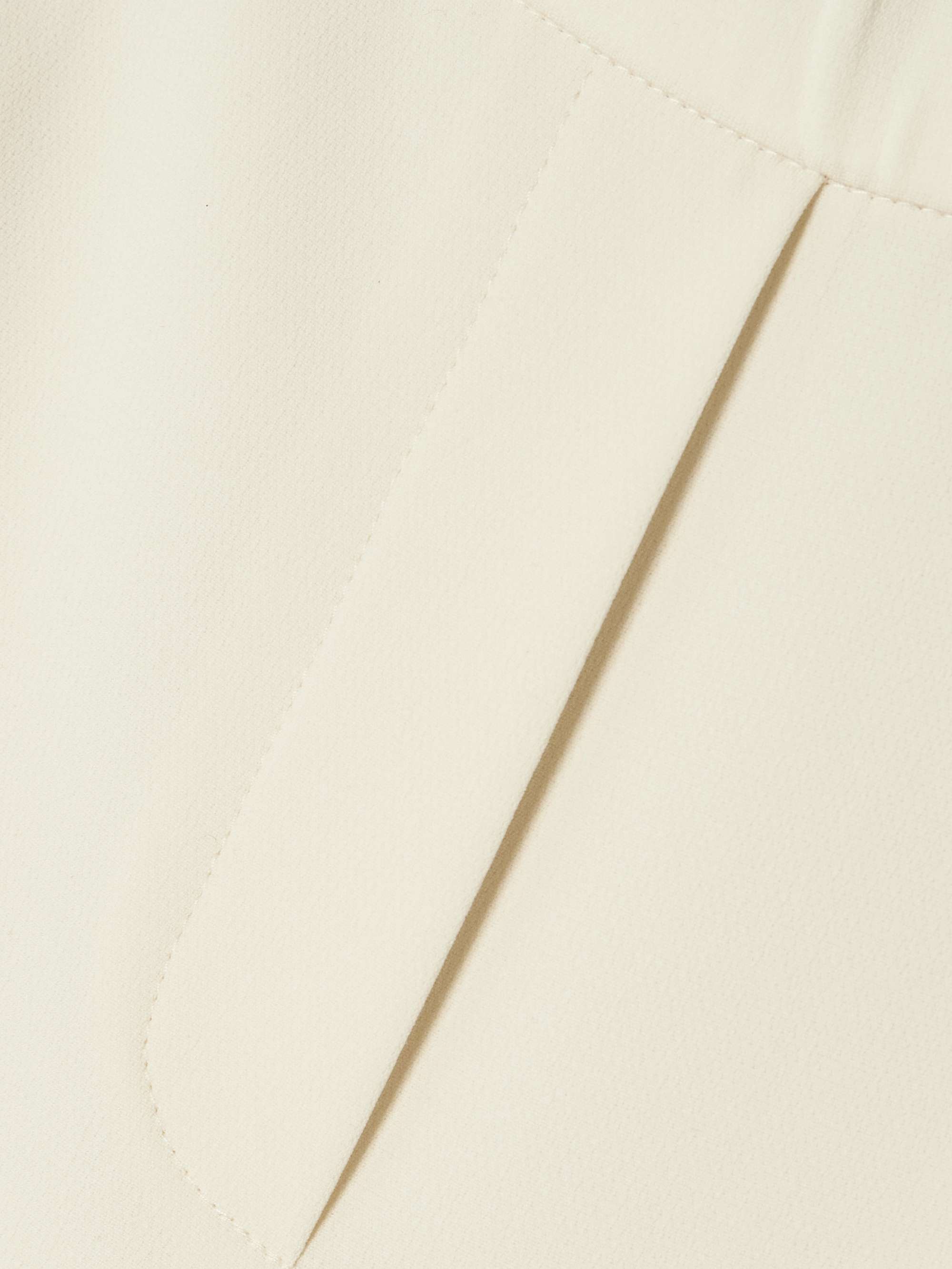 THEORY Cropped crepe slim-fit pants