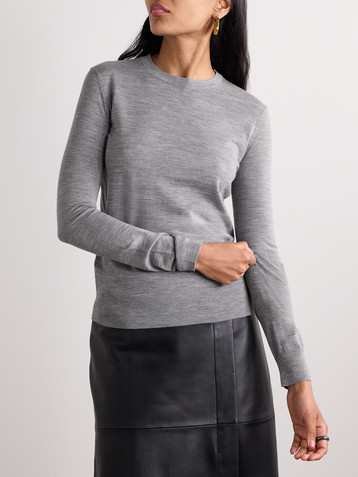 Theory Wool-blend sweater