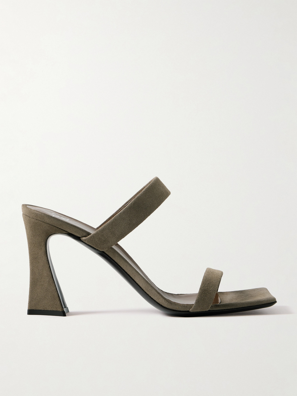 Giuseppe Zanotti Vanilla Suede Mules In Brown
