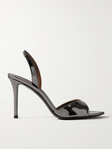 Giuseppe Zanotti Clandestino metallic leather sandals