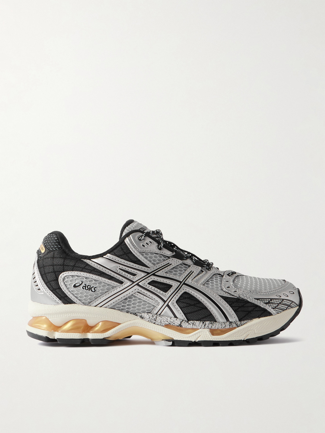 Asics - Gel-nimbus 10.1 Metallic Rubber-trimmed Mesh And Ripstop Sneakers - Gray