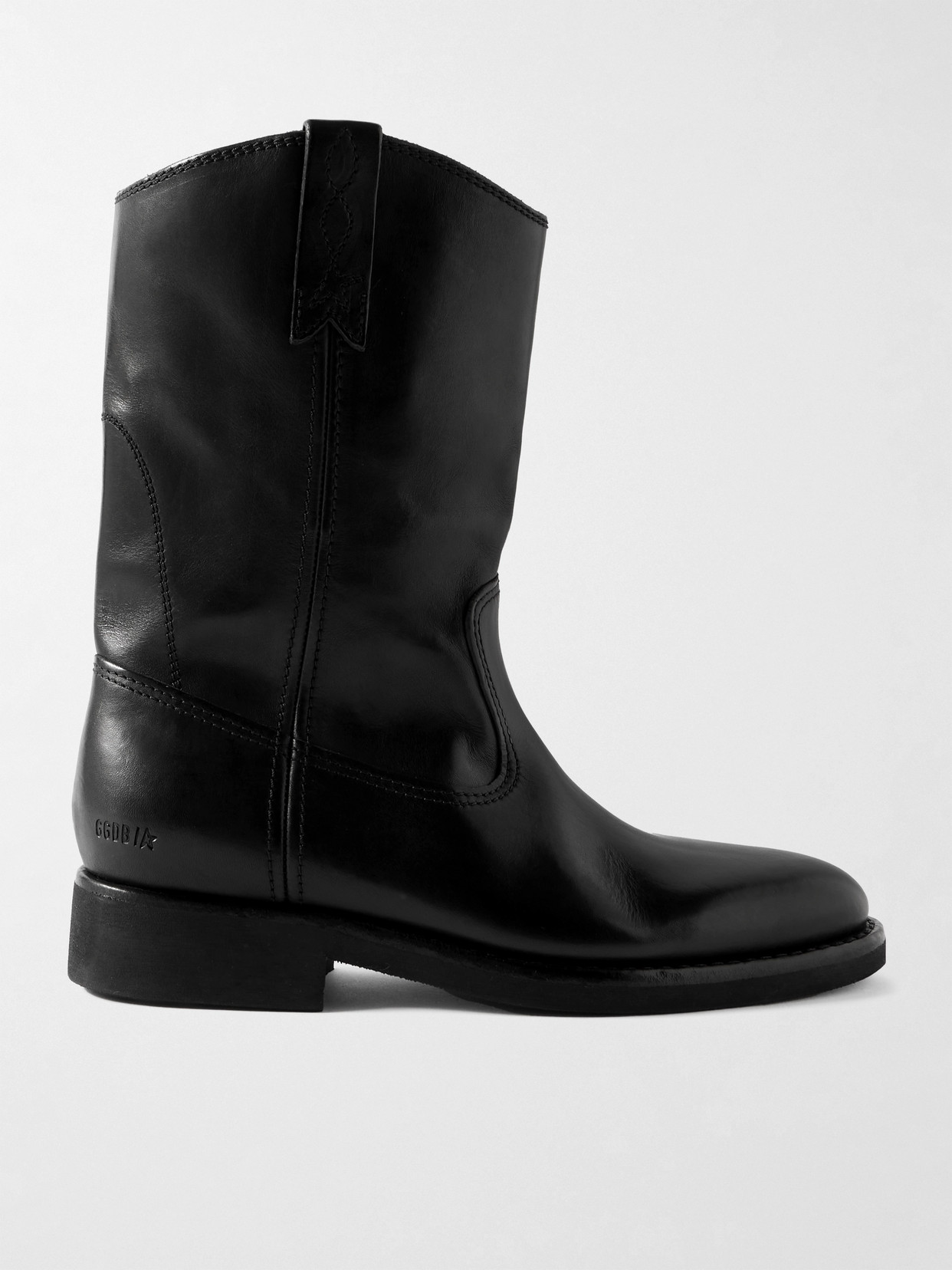 Golden Goose - Leather Ankle Boots - Black