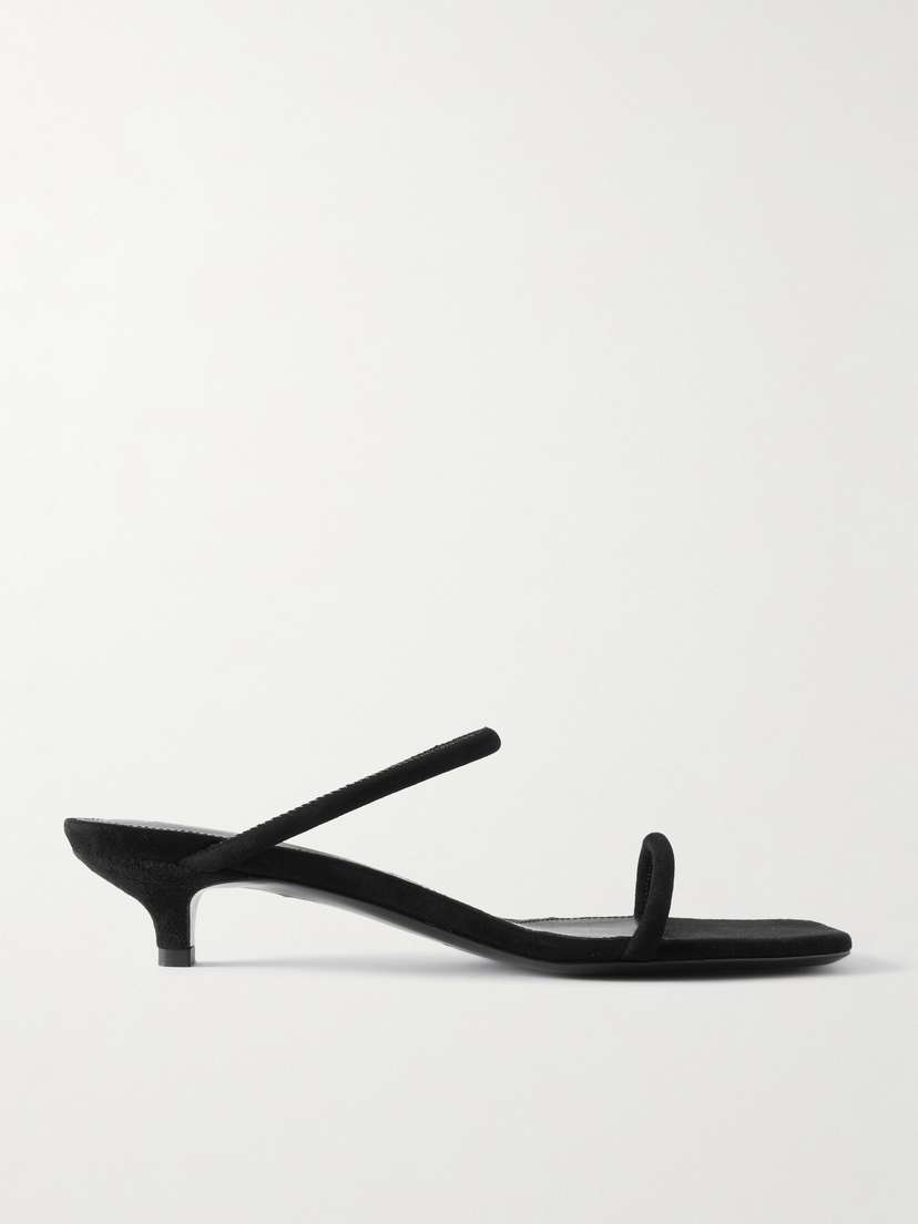 TOTEME The Minimalist Suede Sandals