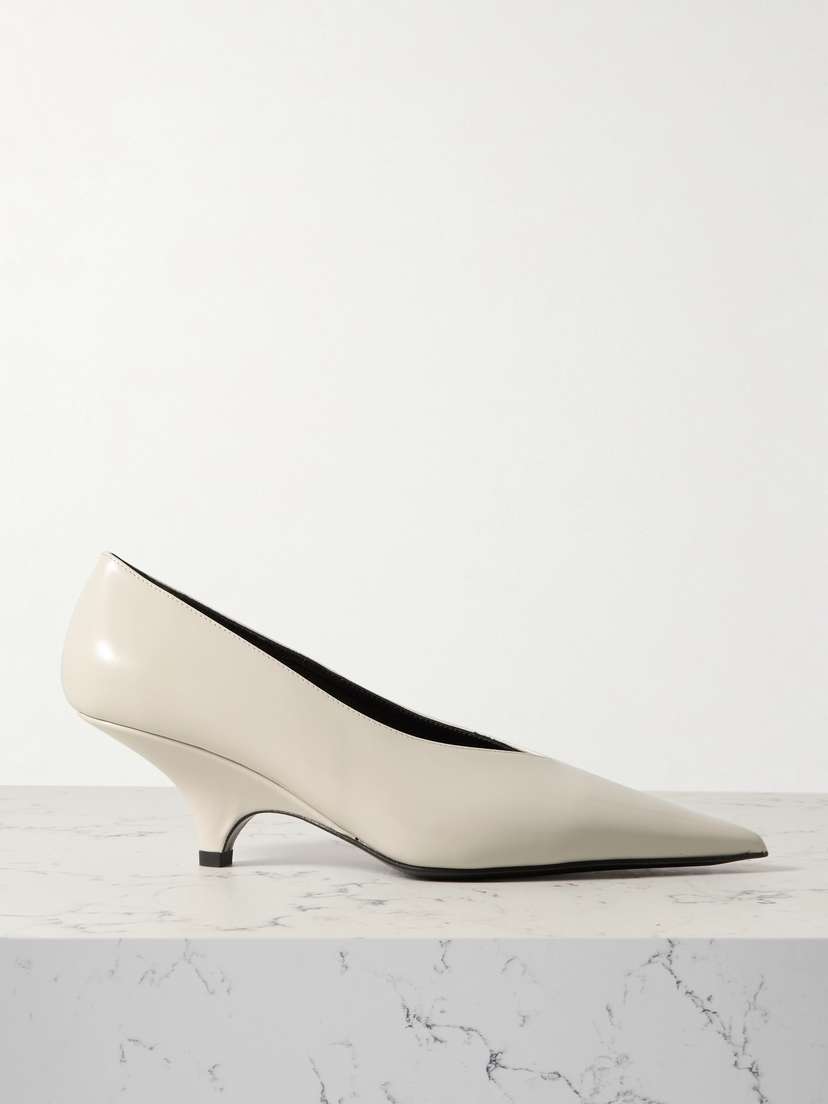 TOTEME The Wedge Leather Pumps