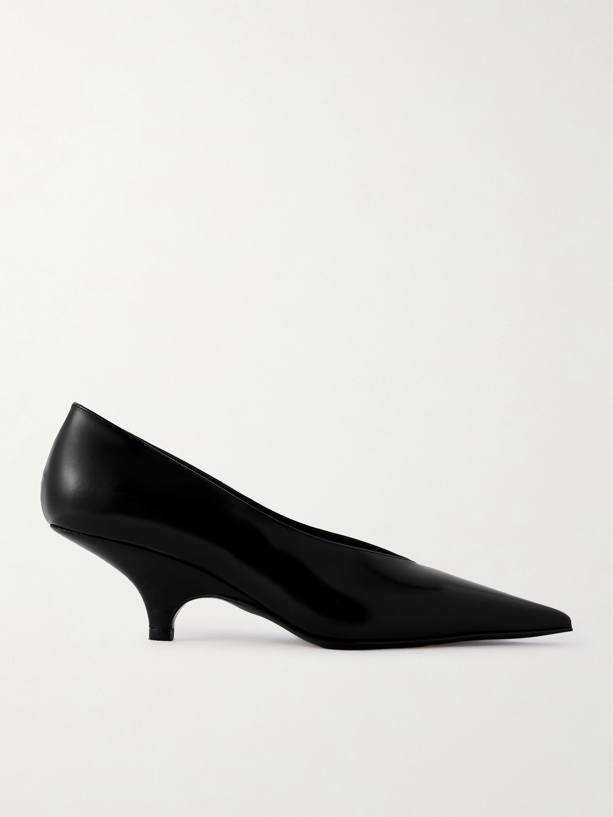 TOTÊME THE WEDGE LEATHER PUMPS