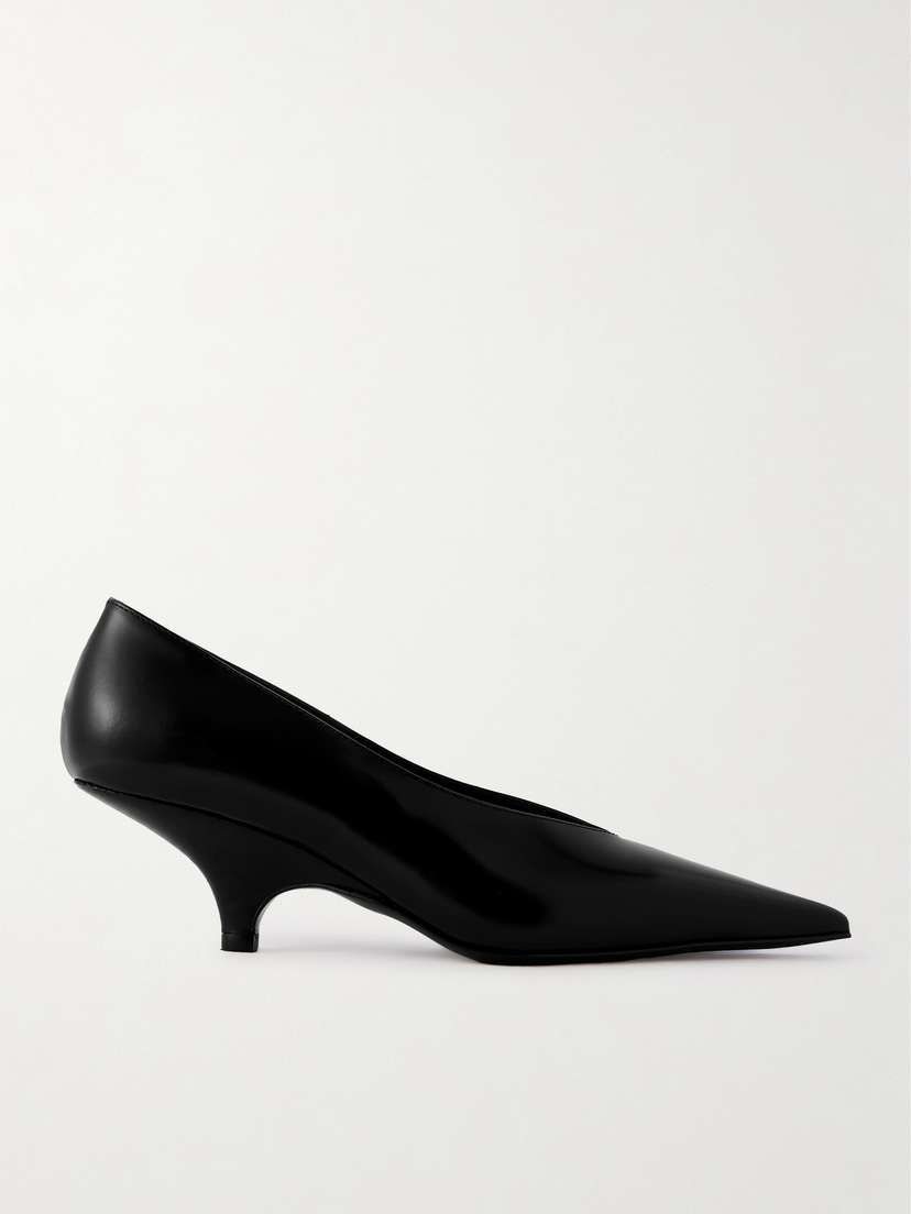 TOTEME The Wedge Leather Pumps