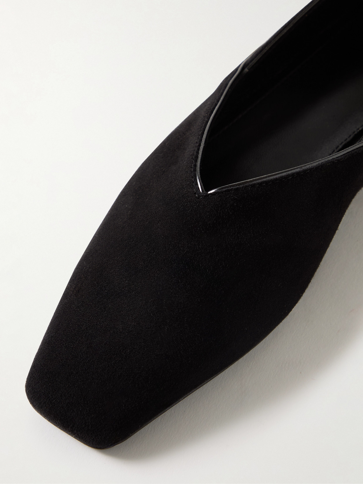 Totême Toteme The Everyday Flat Ballerinas In Black