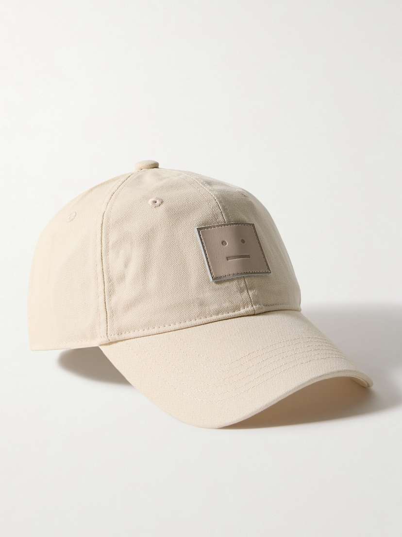 Acne Studios Appliquéd Cotton-canvas Baseball Cap