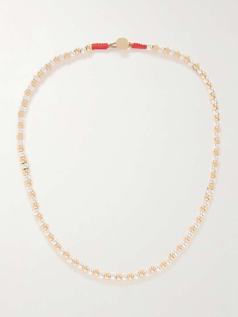 Roxanne Assoulin Level Up Gold And Silver-tone Necklace