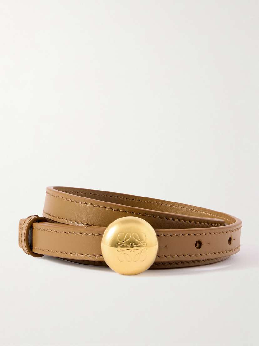 Loewe Pebble Leather Belt