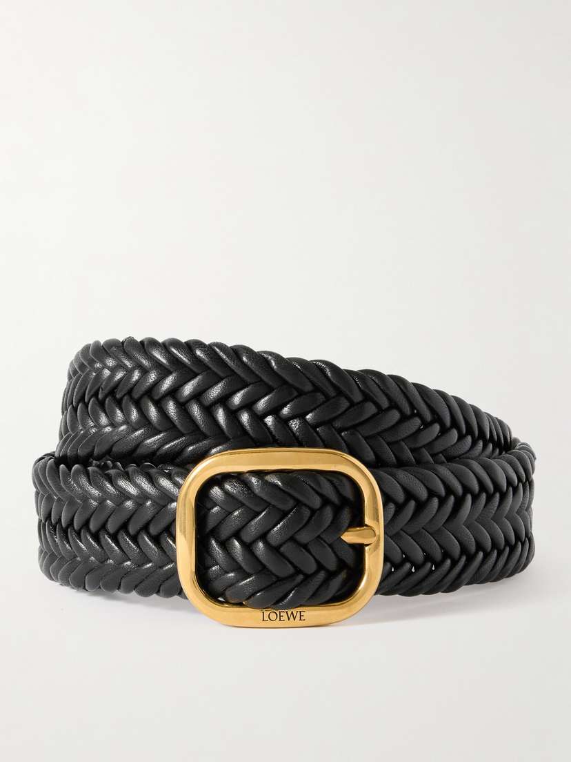 Loewe Woven Leather Belt