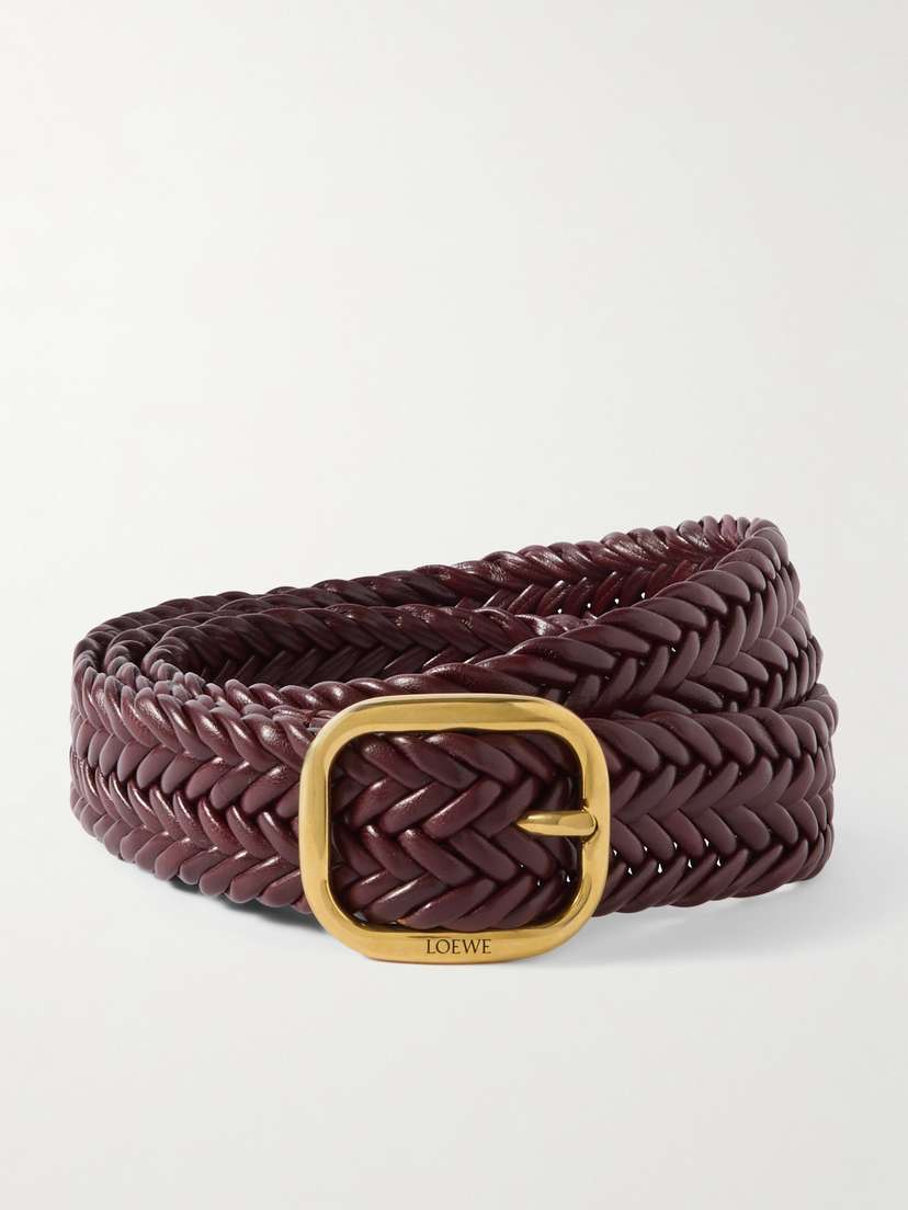 Loewe Woven Leather Belt