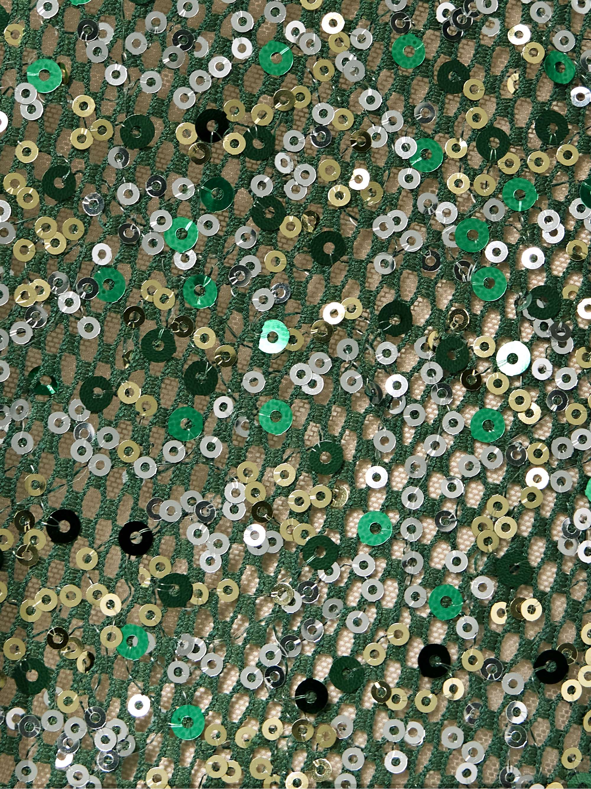OSÉREE Pantalon large en tulle à sequins Netquins