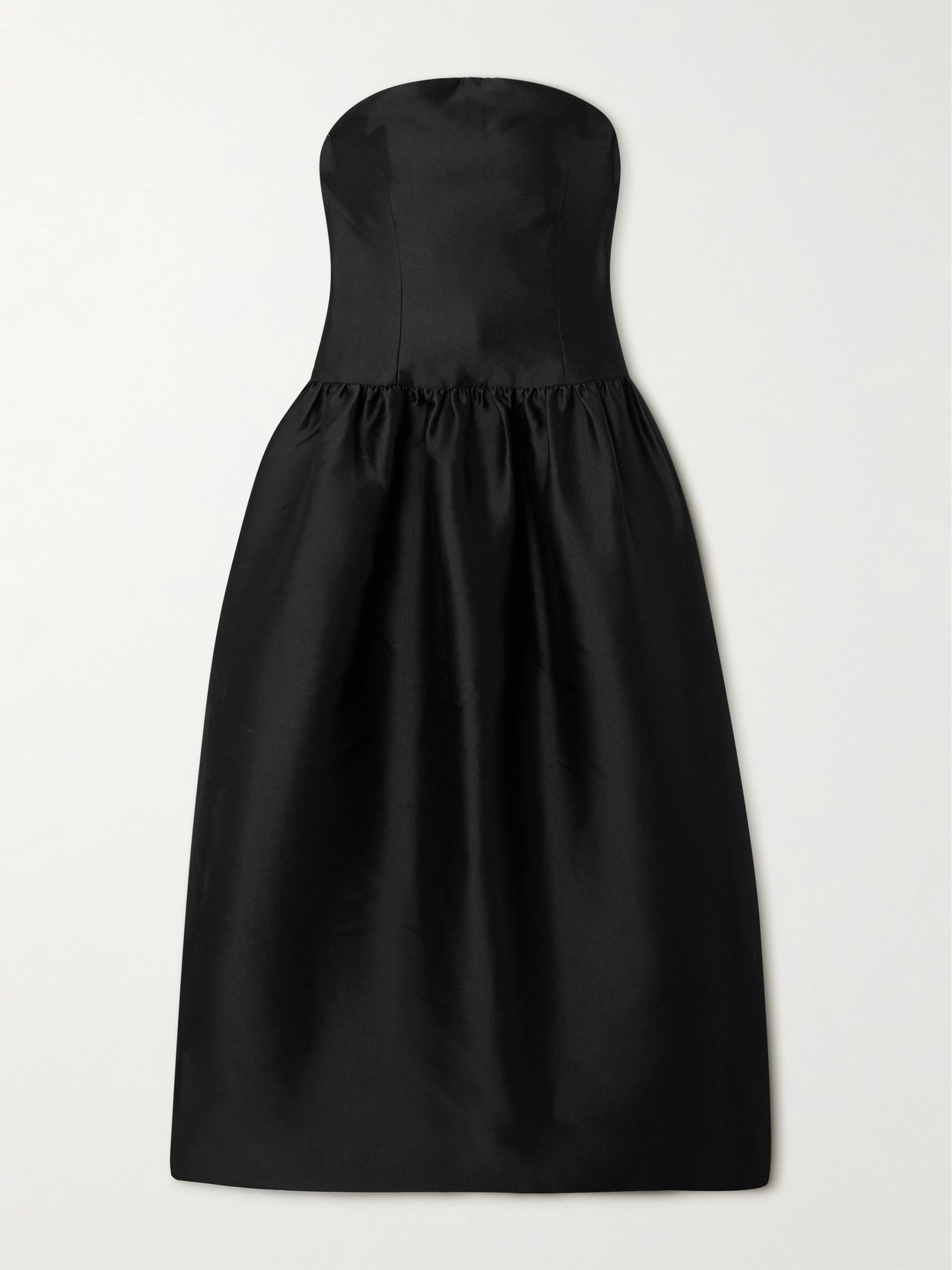 SELF-PORTRAIT TAFFETA MIDI DRESS