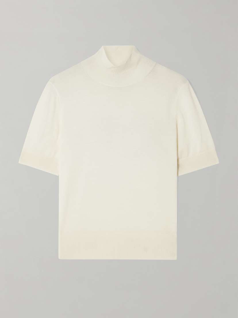 Nili Lotan Sirani Wool Turtleneck Sweater