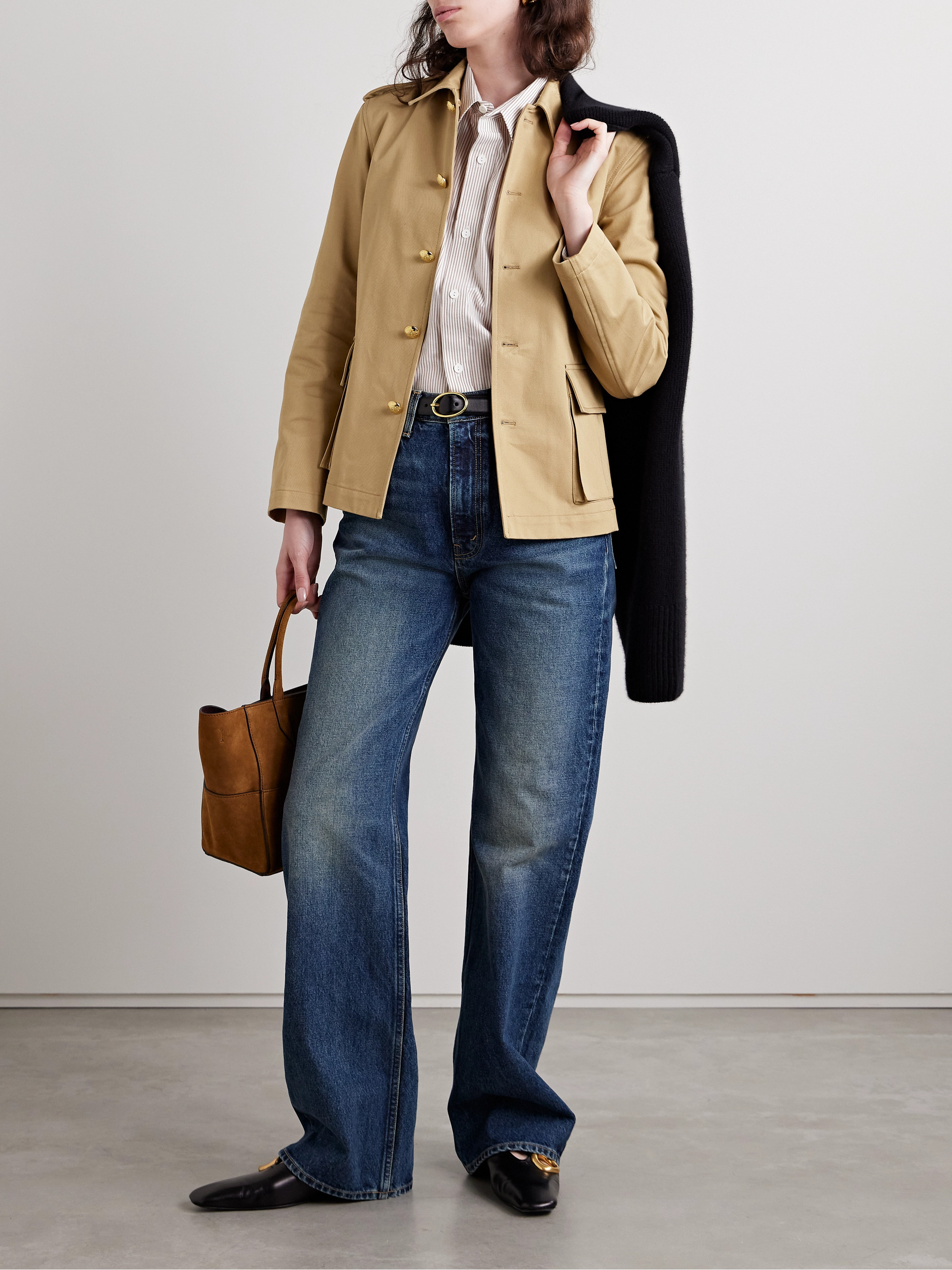 Nili Lotan Margaret cotton-twill jacket
