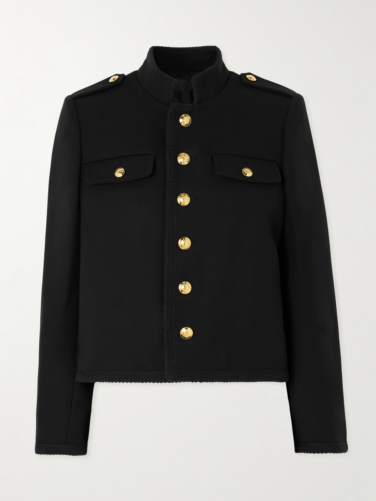 Nili Lotan Briella Cotton Jacket In Black