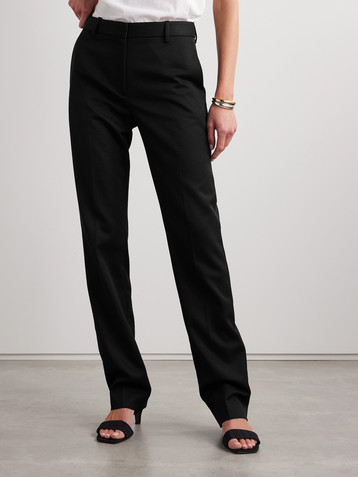 Nili Lotan Anatole wool straight-leg pants
