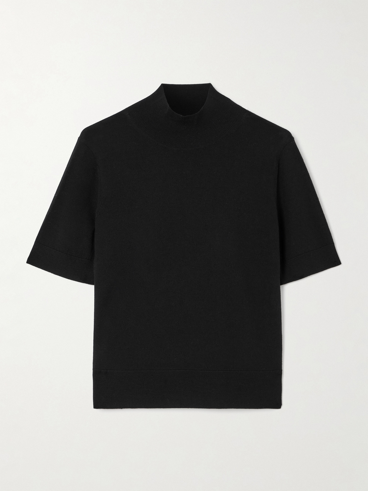 Nili Lotan Sirani Wool Turtleneck Jumper In Black