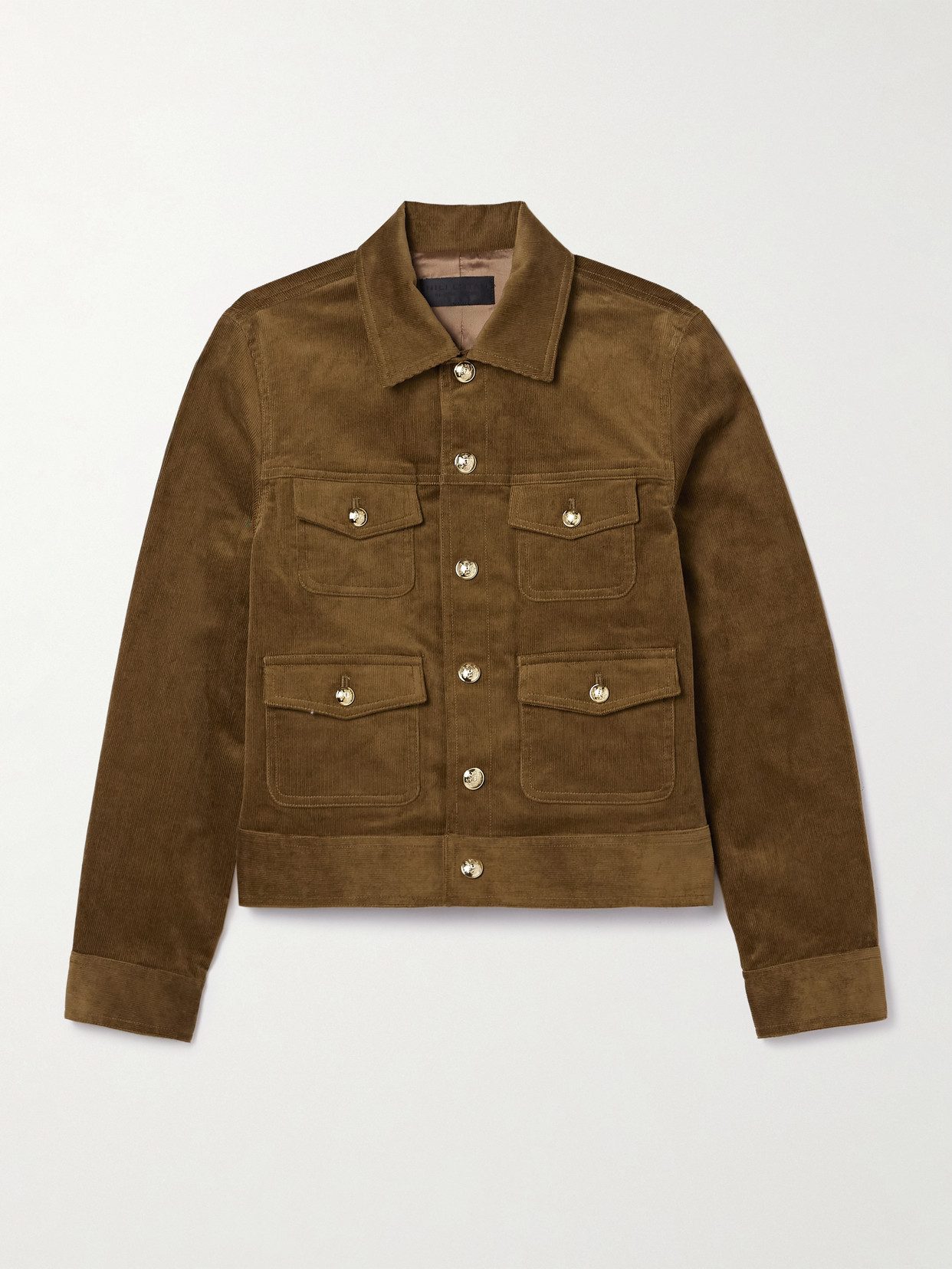 Nili Lotan - Lizeth Cotton-blend Corduroy Jacket - Camel