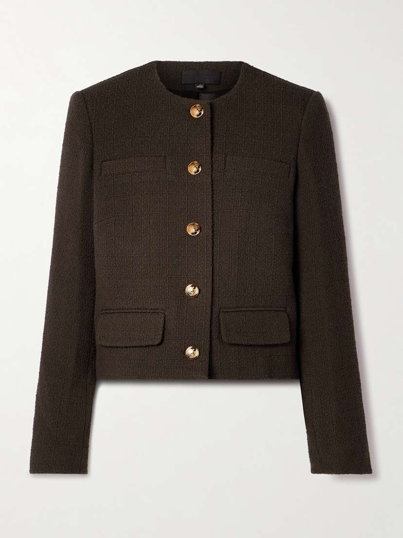 Nili Lotan Paige Cotton-blend Tweed Jacket