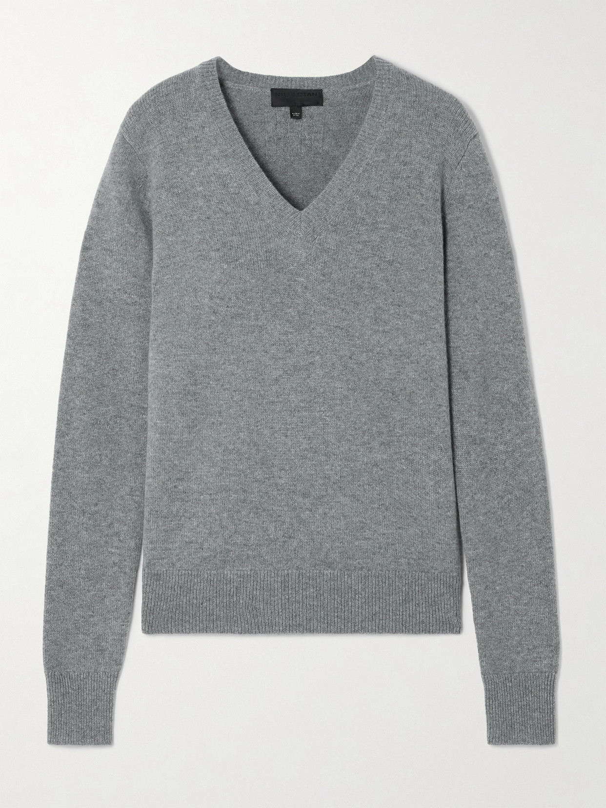 Nili Lotan Valdorf Cashmere Jumper In Grey