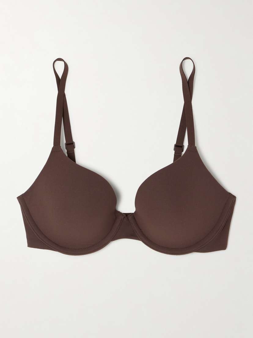 Skims Fits Everybody T-shirt Bra - Cocoa