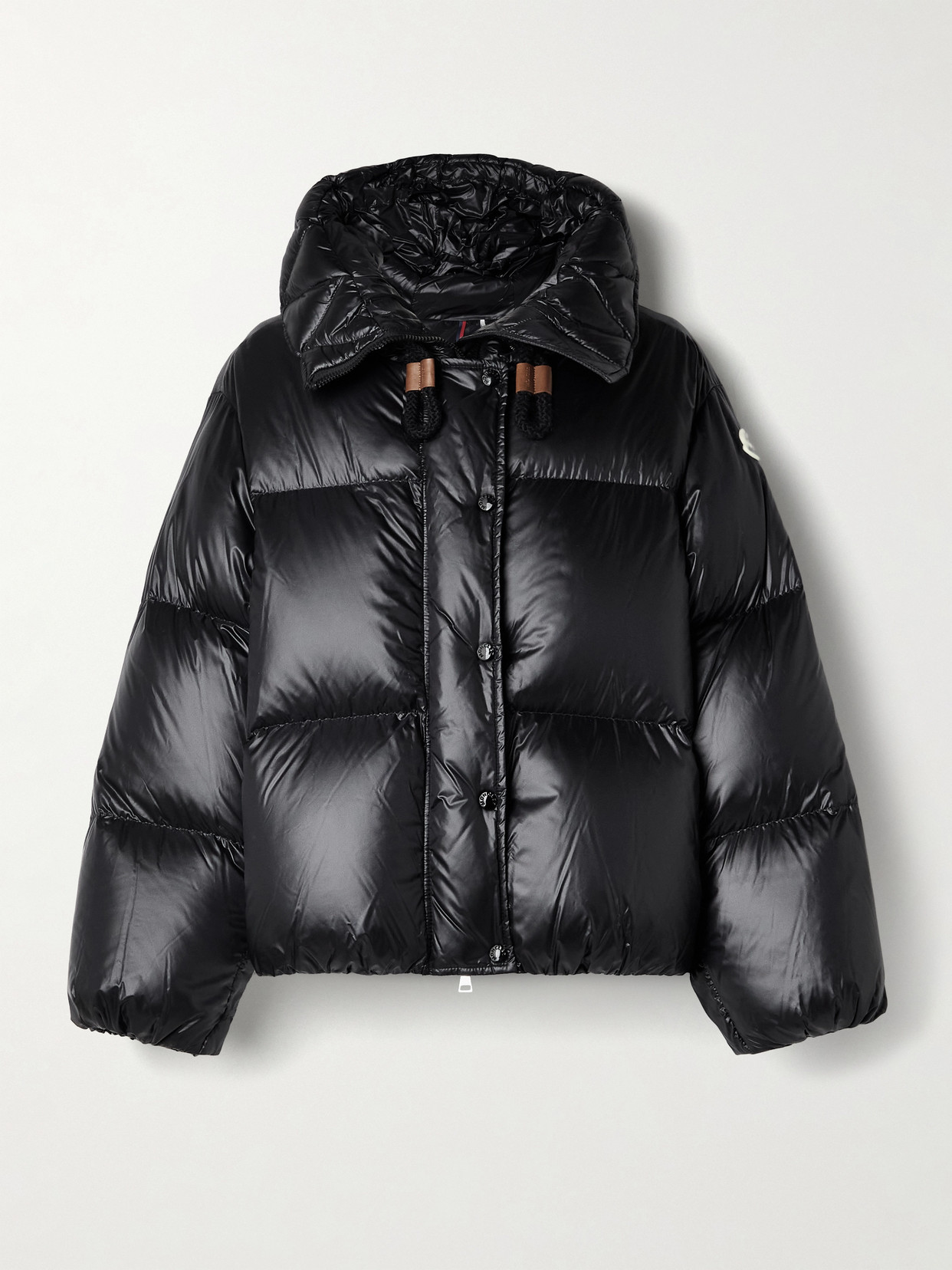 Moncler - Borey Hooded Padded Quilted Shell Down Jacket - Black