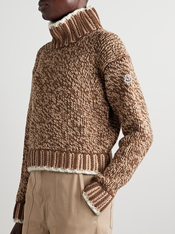 Moncler Wool-blend turtleneck sweater
