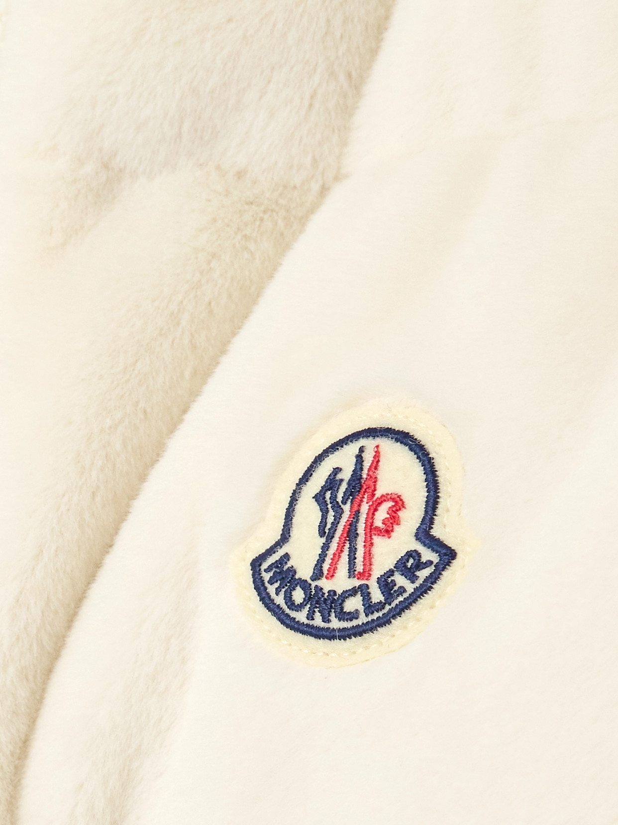 Shop Moncler Arquest Padded Quilted Faux Fur And Shell Down Gilet In White