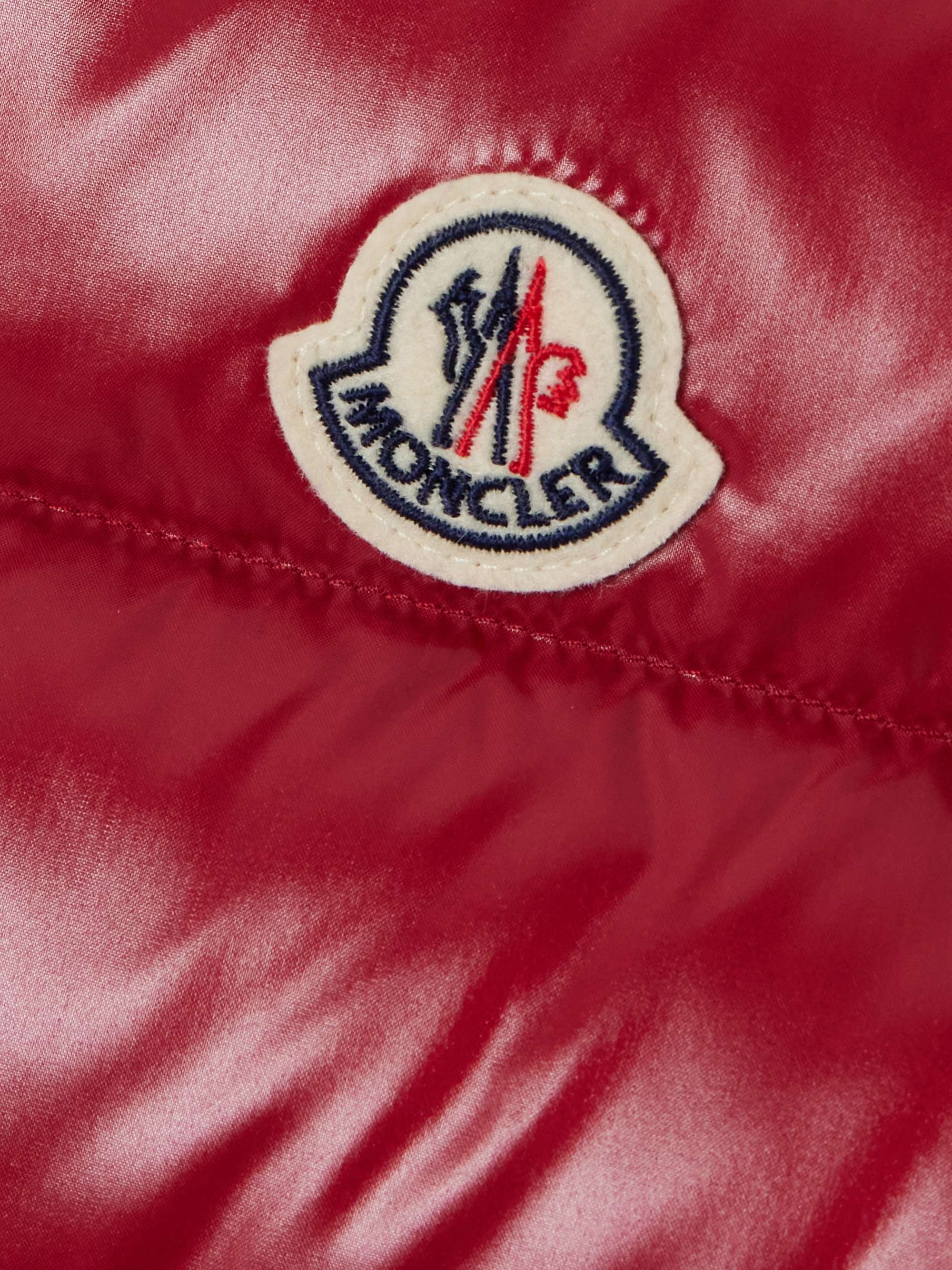 MONCLER Doudoune sans manches en tissu technique et en duvet Ghany