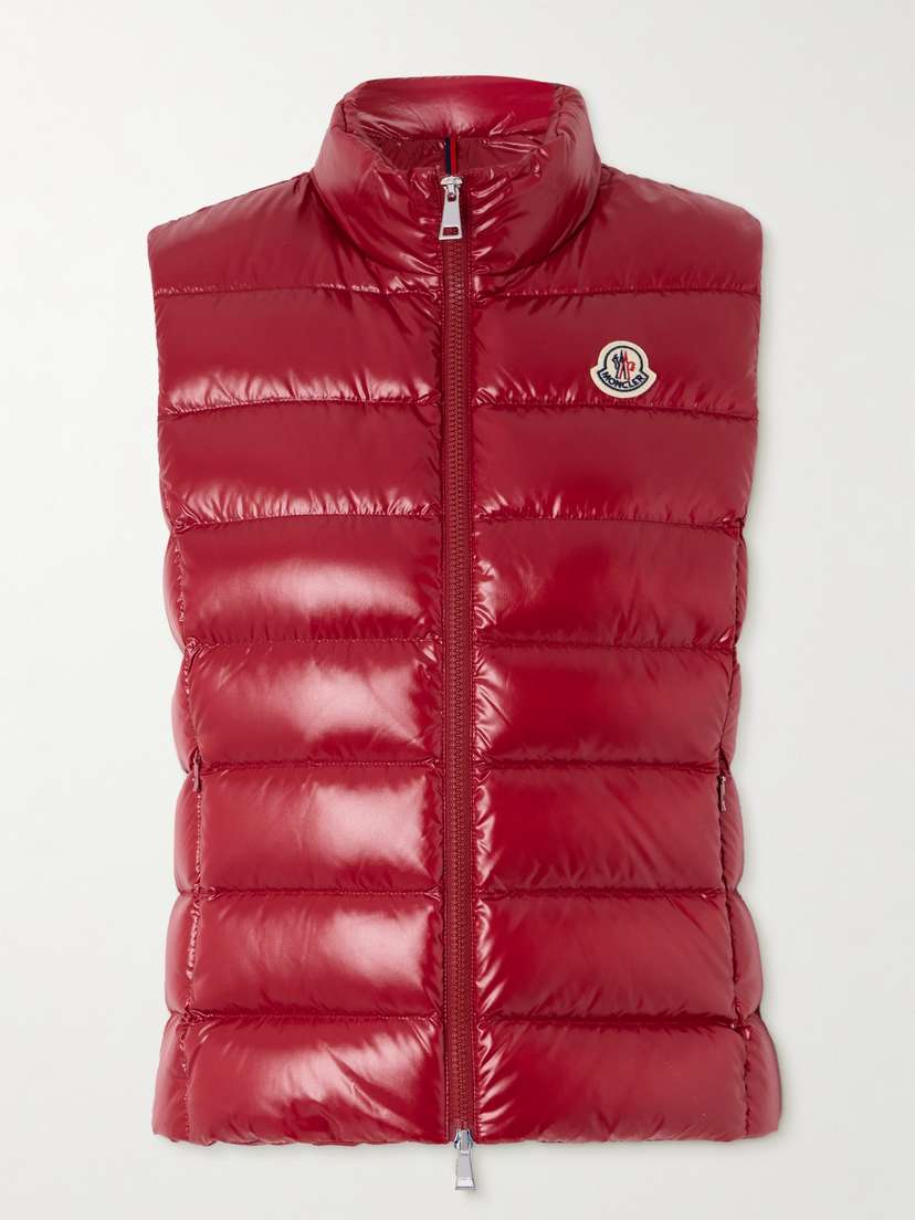 Moncler Ghany Quilted Shell Down Vest